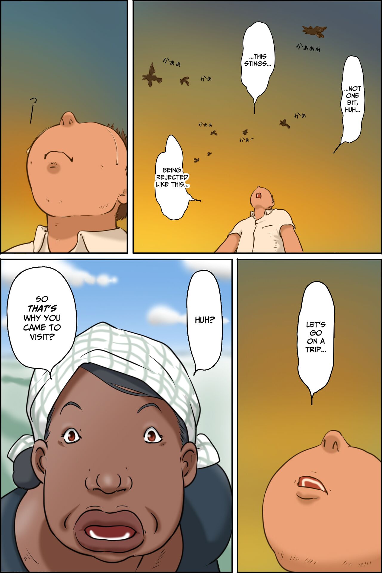 Oba-chan ni Ai ni Inaka ni Ikou! page 3 full
