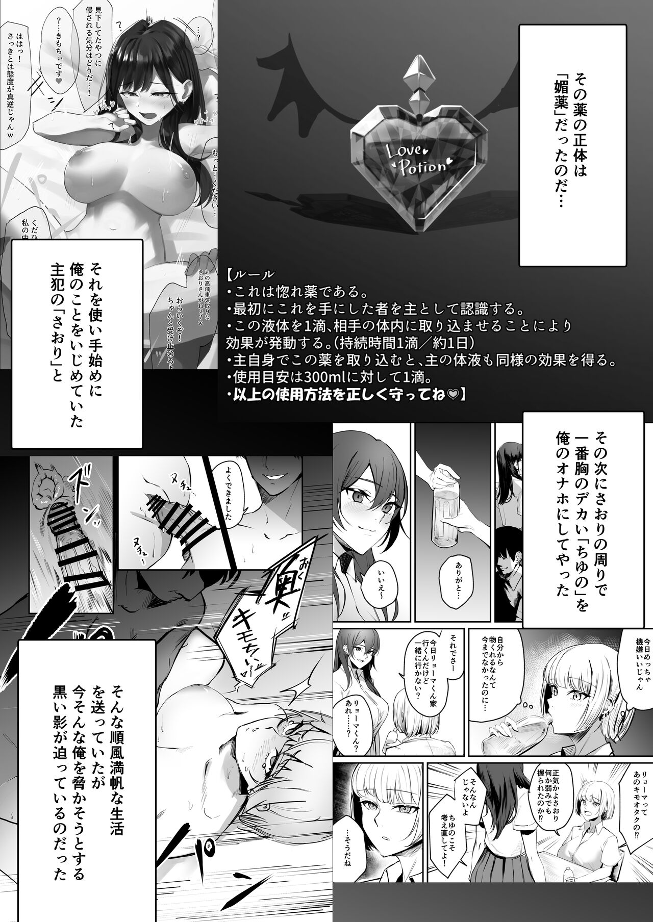 カースト下位だった俺が、最強の媚薬を手に入れヤリまくる3 page 3 full