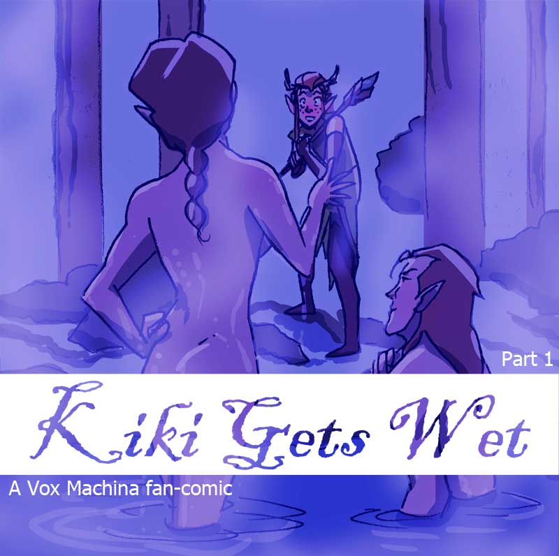 Kiki Gets Wet page 1 full