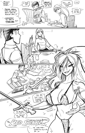 [Fred Perry]  The Red Sonja Me cover