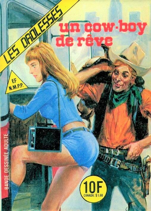 PFA - Les drôlesses #09 Un cow-boy de rêve - b Mondanités page 1 full