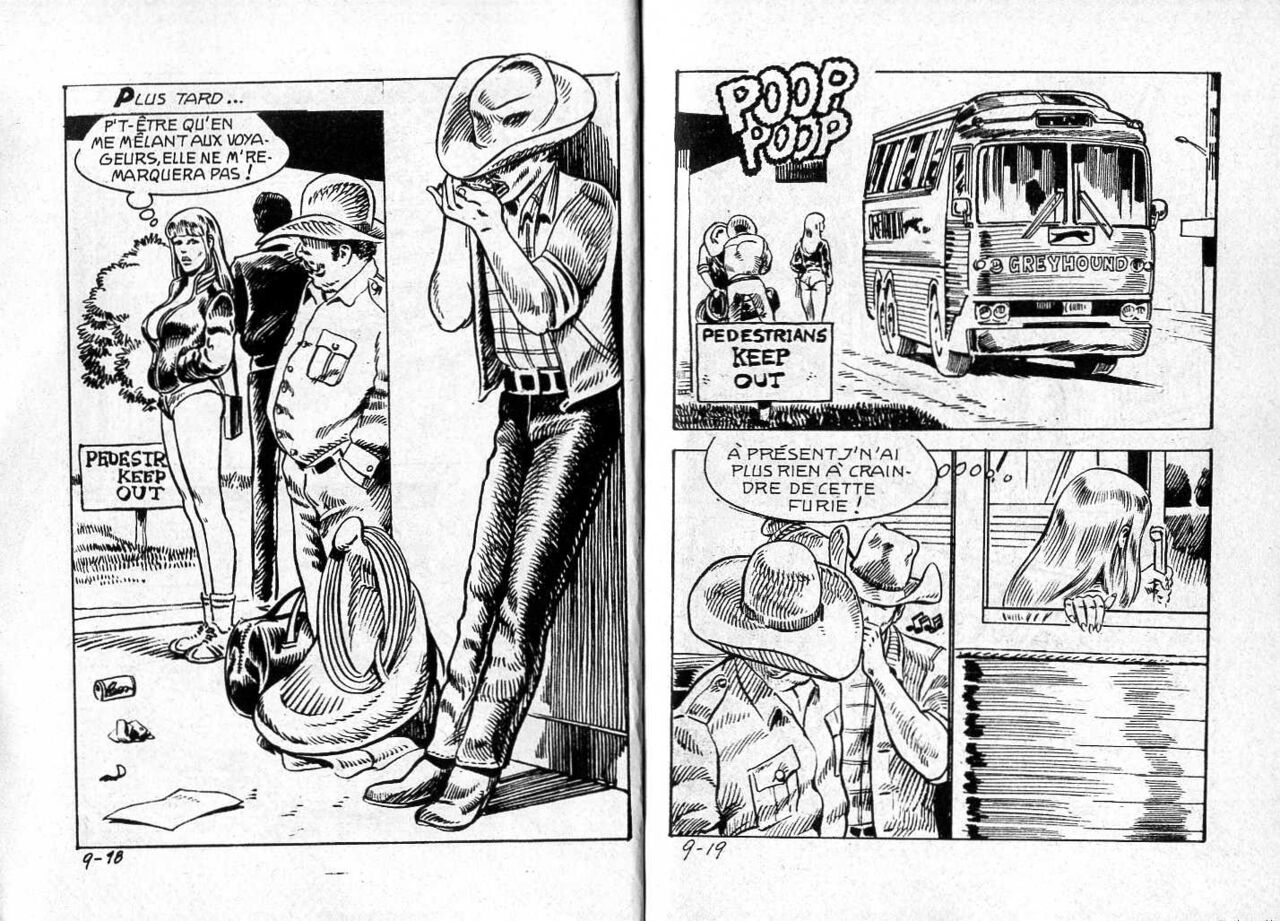 PFA - Les drôlesses #09 Un cow-boy de rêve - b Mondanités page 12 full