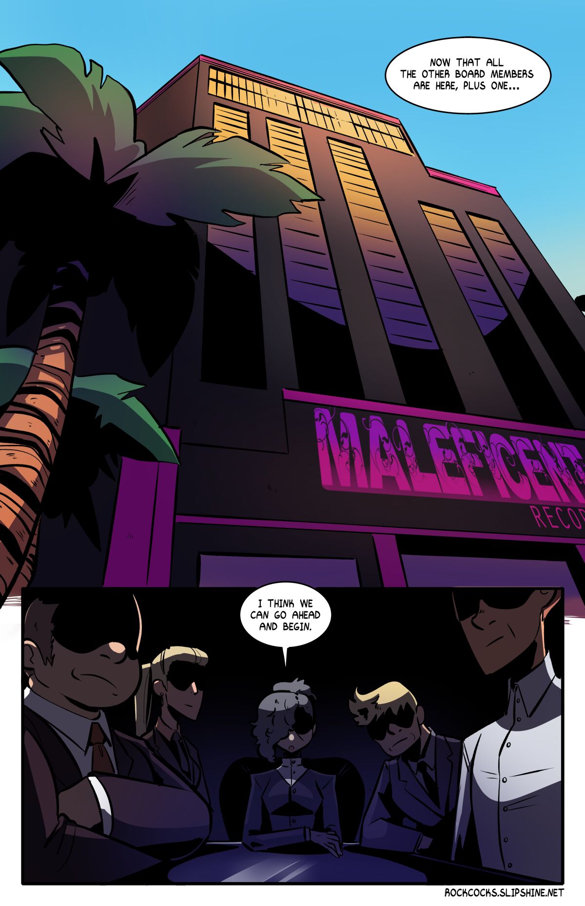 The Rock Cocks - Track 12: Rocket Roller page 1 full