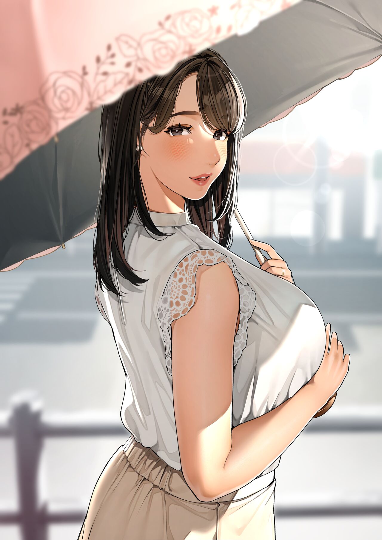 近所の人妻さん「息子のお友達♡＃2」 page 9 full