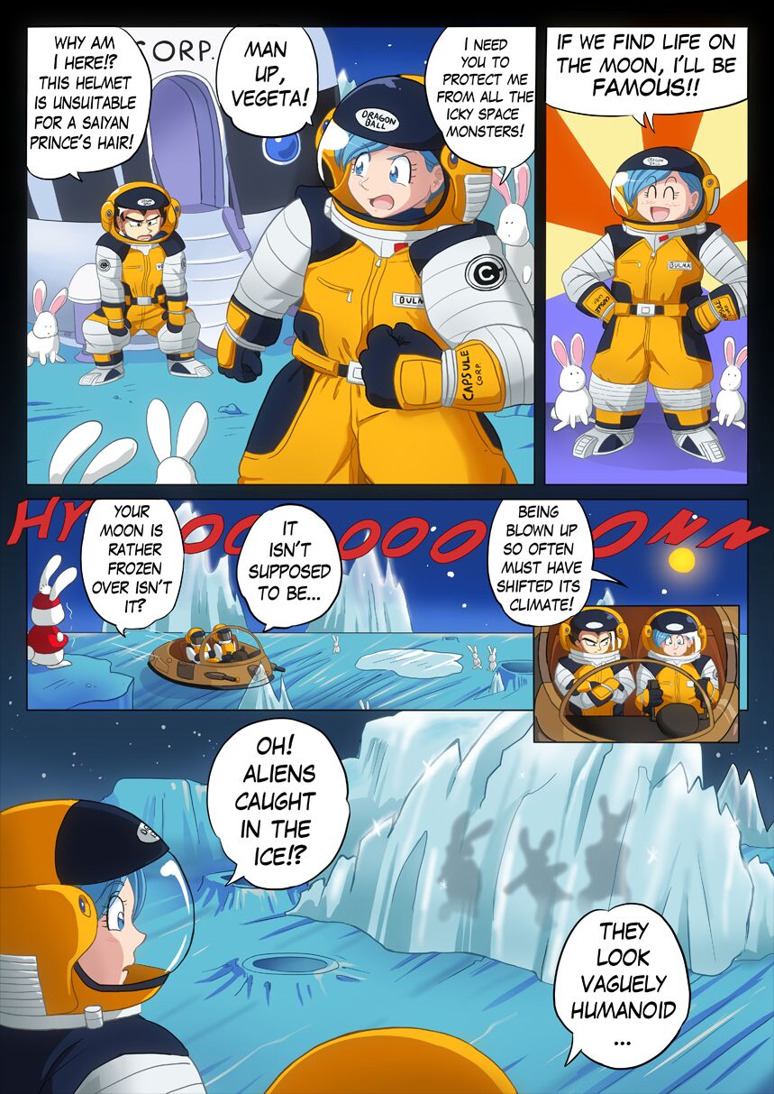 Bulma Doujinshi page 2 full