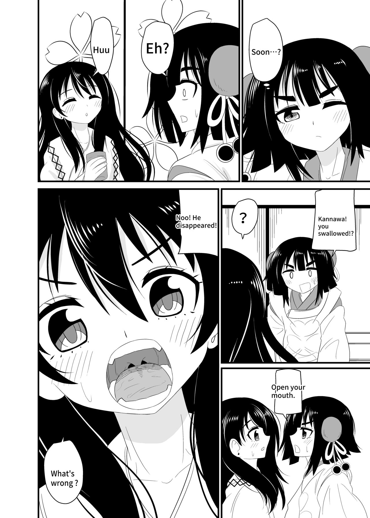 Eat without being noticed by loli babaa 3 page 11 full