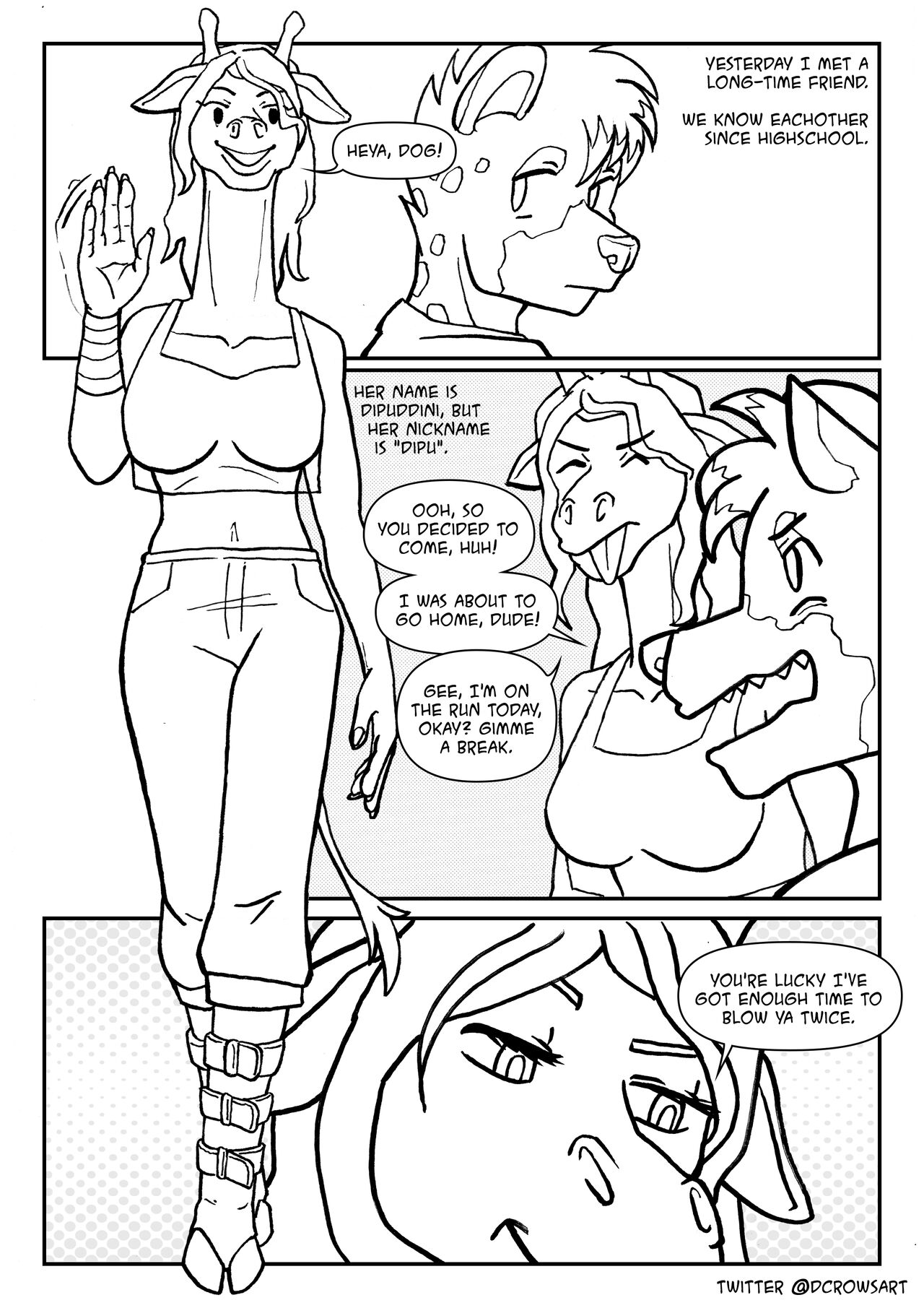 Blow You Twice page 1 full