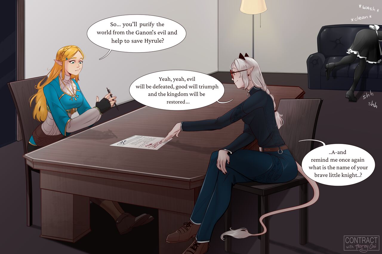 Contract with zelda page 1 full