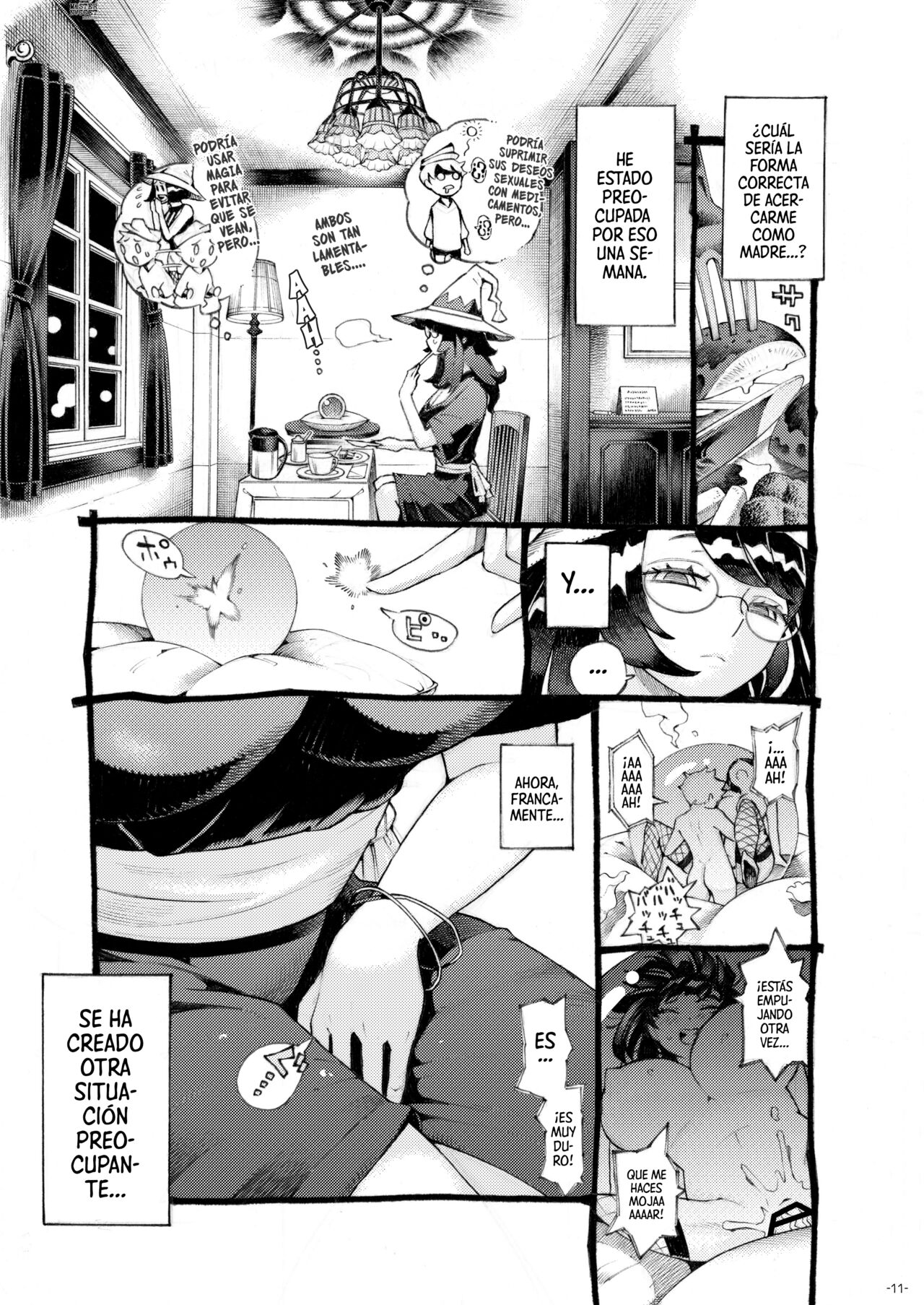 Majo wa Kekkyoku Sono Kyaku to 4 ~Mama Hen~ | La Bruja Terminó Con Su Cliente 4 ~Edición Mamá~ page 11 full