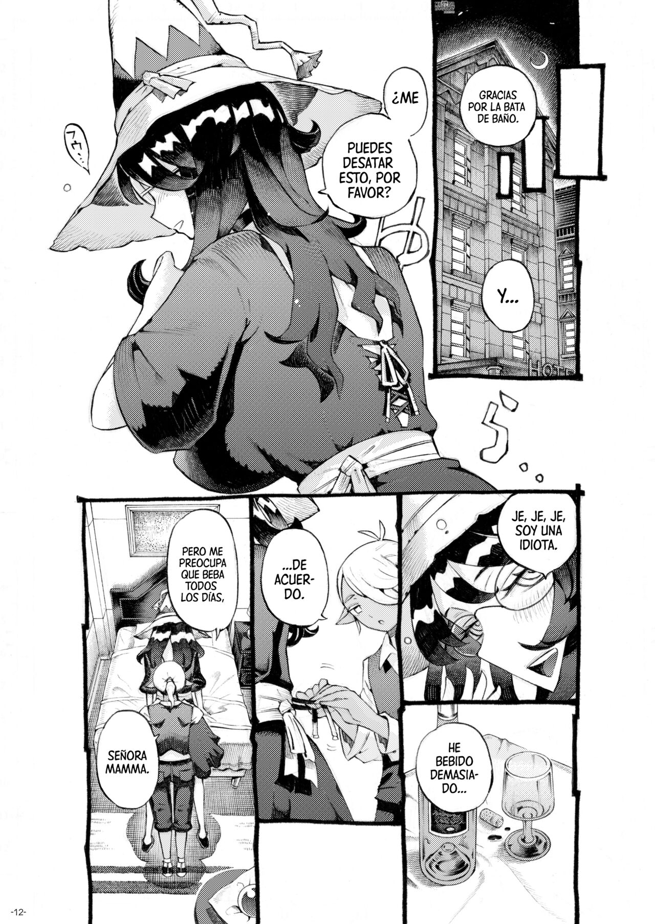 Majo wa Kekkyoku Sono Kyaku to 4 ~Mama Hen~ | La Bruja Terminó Con Su Cliente 4 ~Edición Mamá~ page 12 full