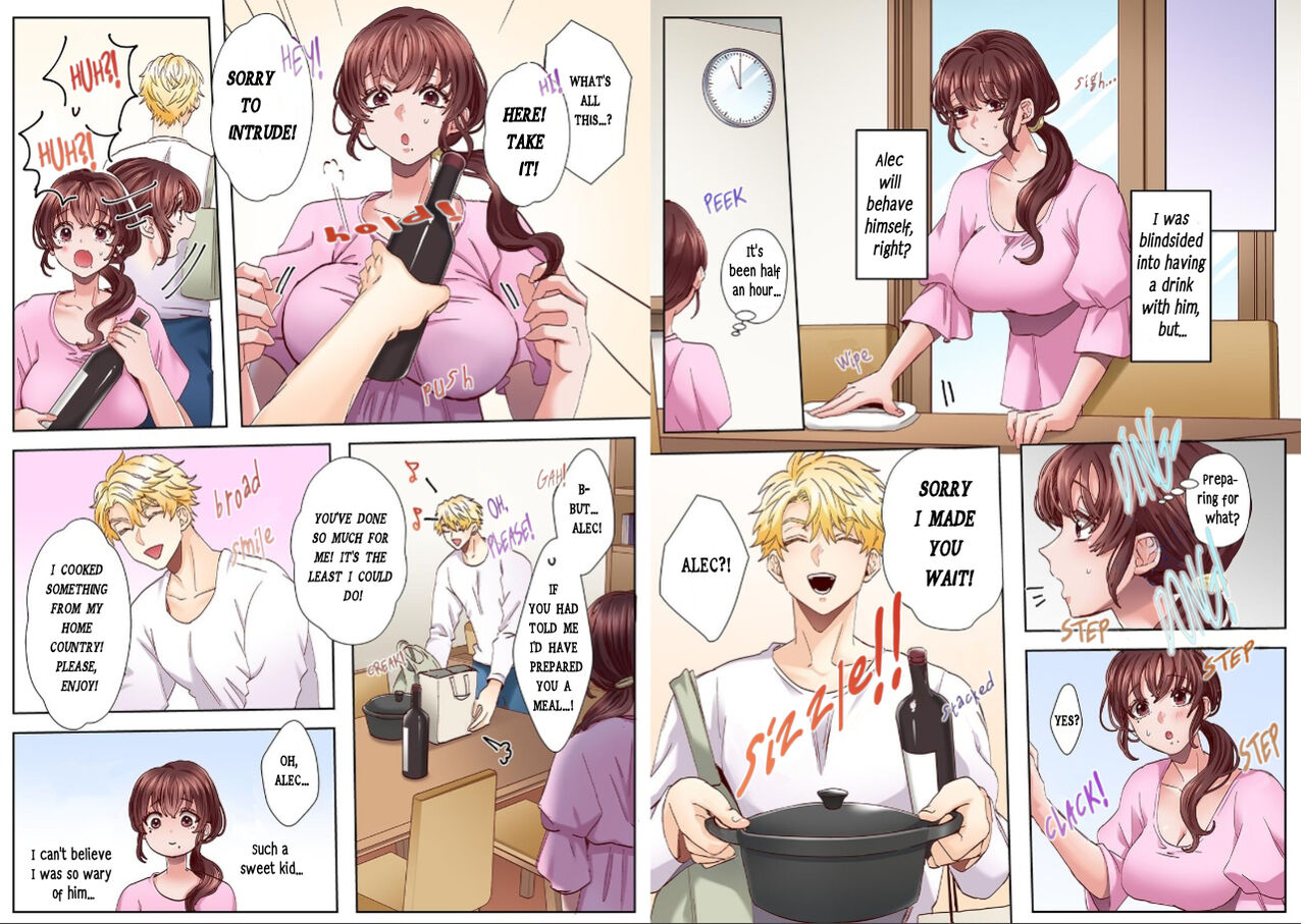 "Okusan no Ana, Ore no de Fusai de Agemasu ne?" Yokkyuu Fuman na Hitozuma ga Rinjin Ryuugakusei no XL Chinpo ni Ochiru made... | I’ll plug your hole with my cock, okay, ma’am? 1  1 page 6 full