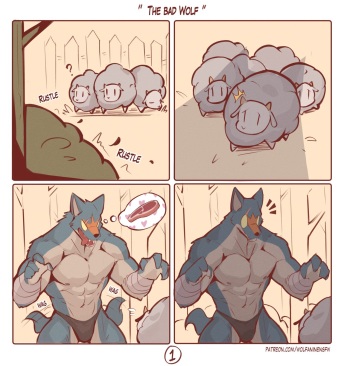 [Wolfanine] The Bad Wolf cover