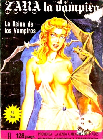 Zara la vampira n.1 - La Reina de los Vampiros [Spanish] cover