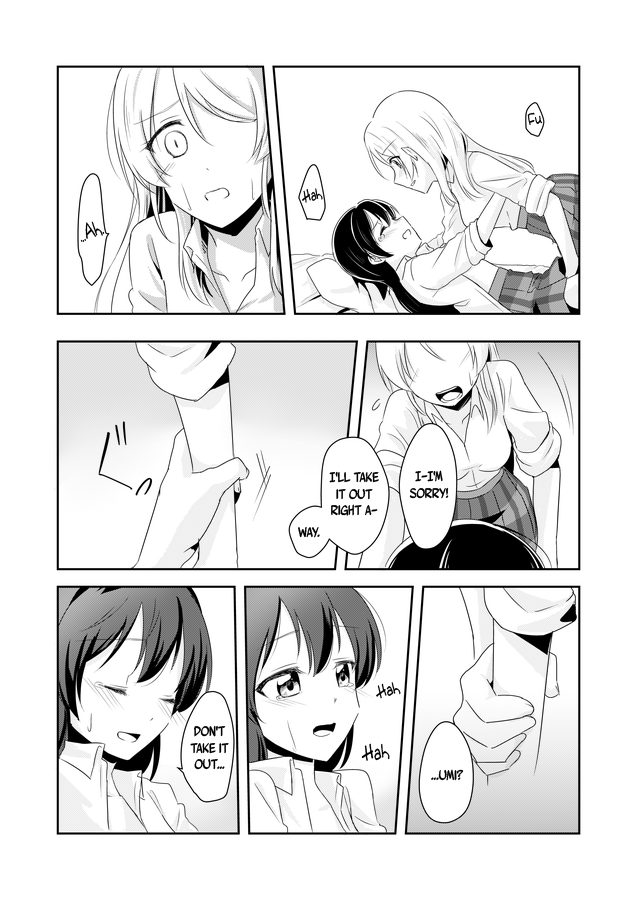 EliUmi ga Yuri Ecchi suru Hon | EliUmi Have Yuri Sex page 4 full