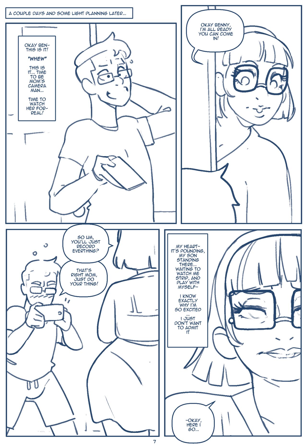 Son finds his mom online 1+2 page 11 full