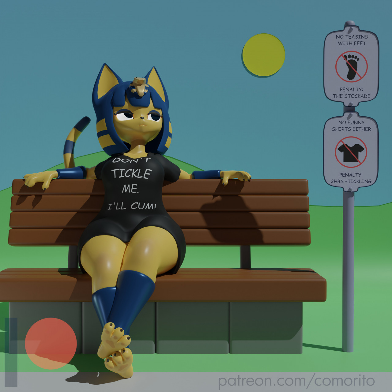 Ankha's Risky Dare page 7 full