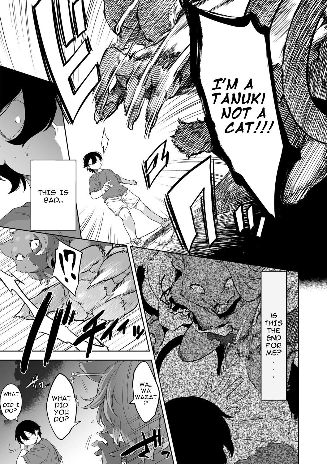 Kakekeke Episode 7, Mountain Guardian Cat page 9 full