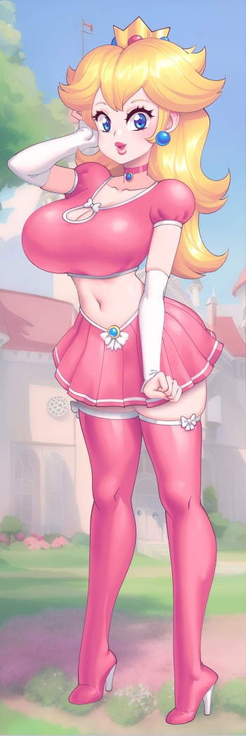 (supersatanson ) Princess Pink Quick Date!+Brincess Beach (P+P) (Super Mario Bros) cover
