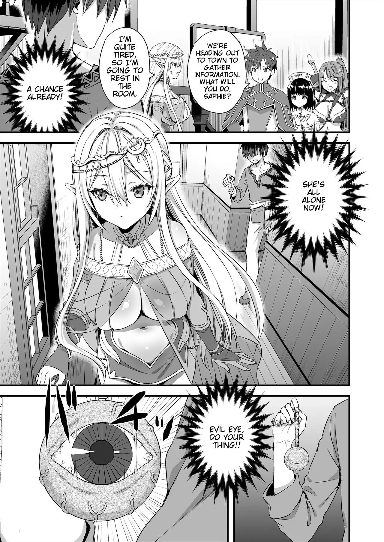 Isekai Elf Hatsujou no Magan | Horny Isekai Elf's Evil Eye page 6 full