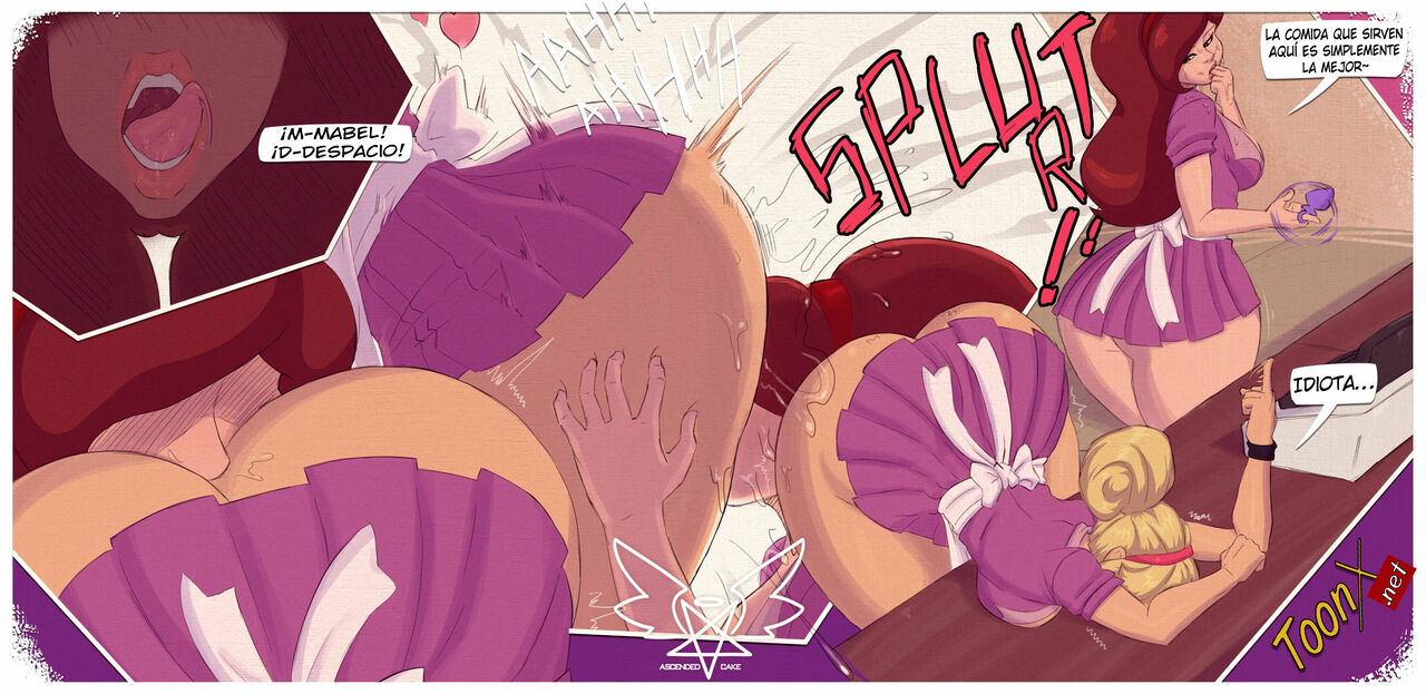 Mabel Helps Pacifica Out At Work page 5 full