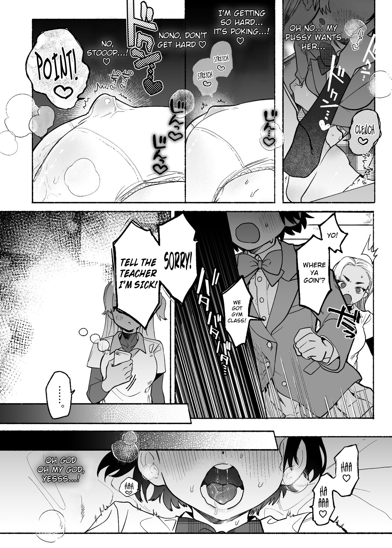 When Friendship Falls to Lesbian Lust | Yuujou Retsujou Yuri Hatsujou page 11 full