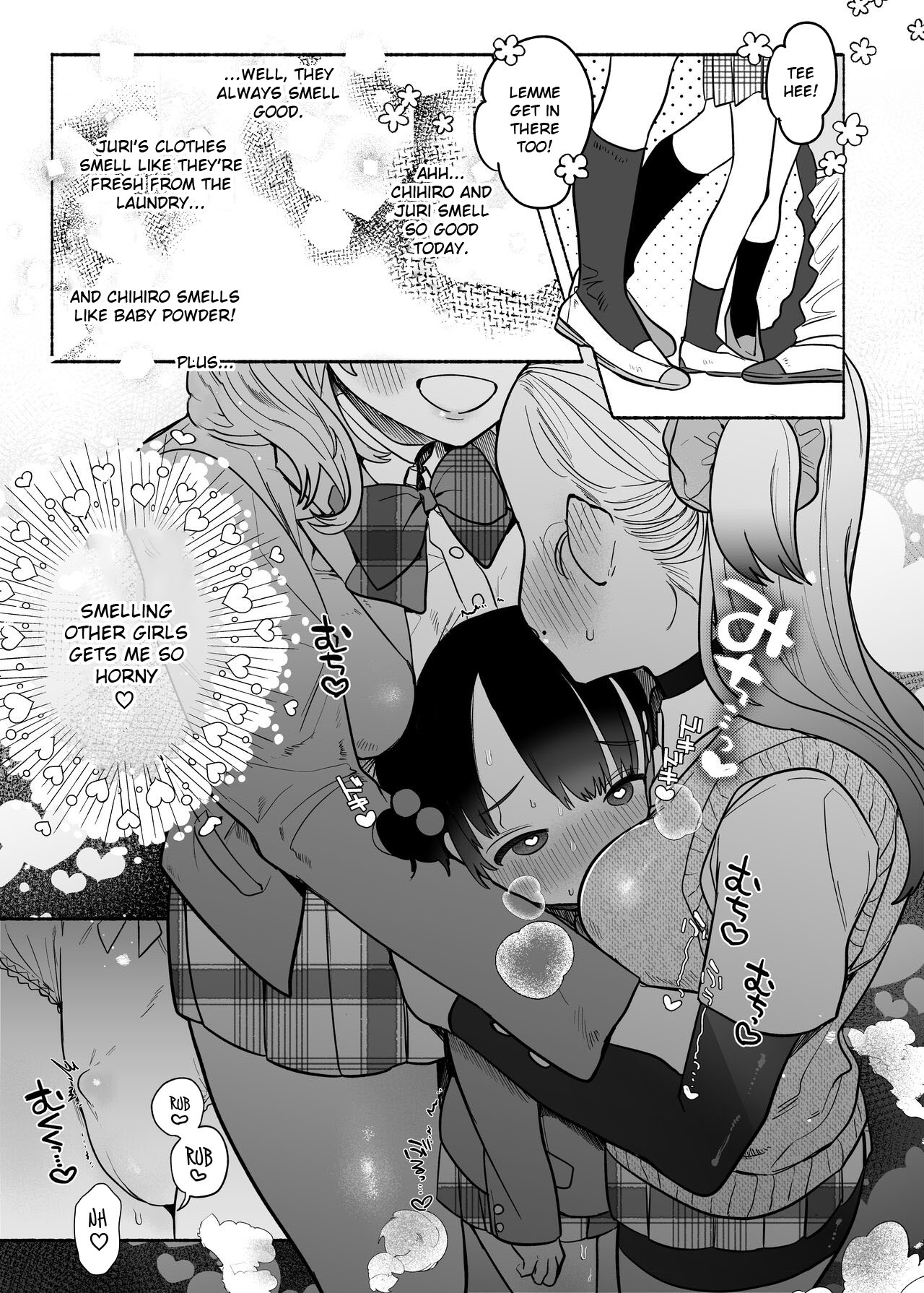When Friendship Falls to Lesbian Lust | Yuujou Retsujou Yuri Hatsujou page 8 full