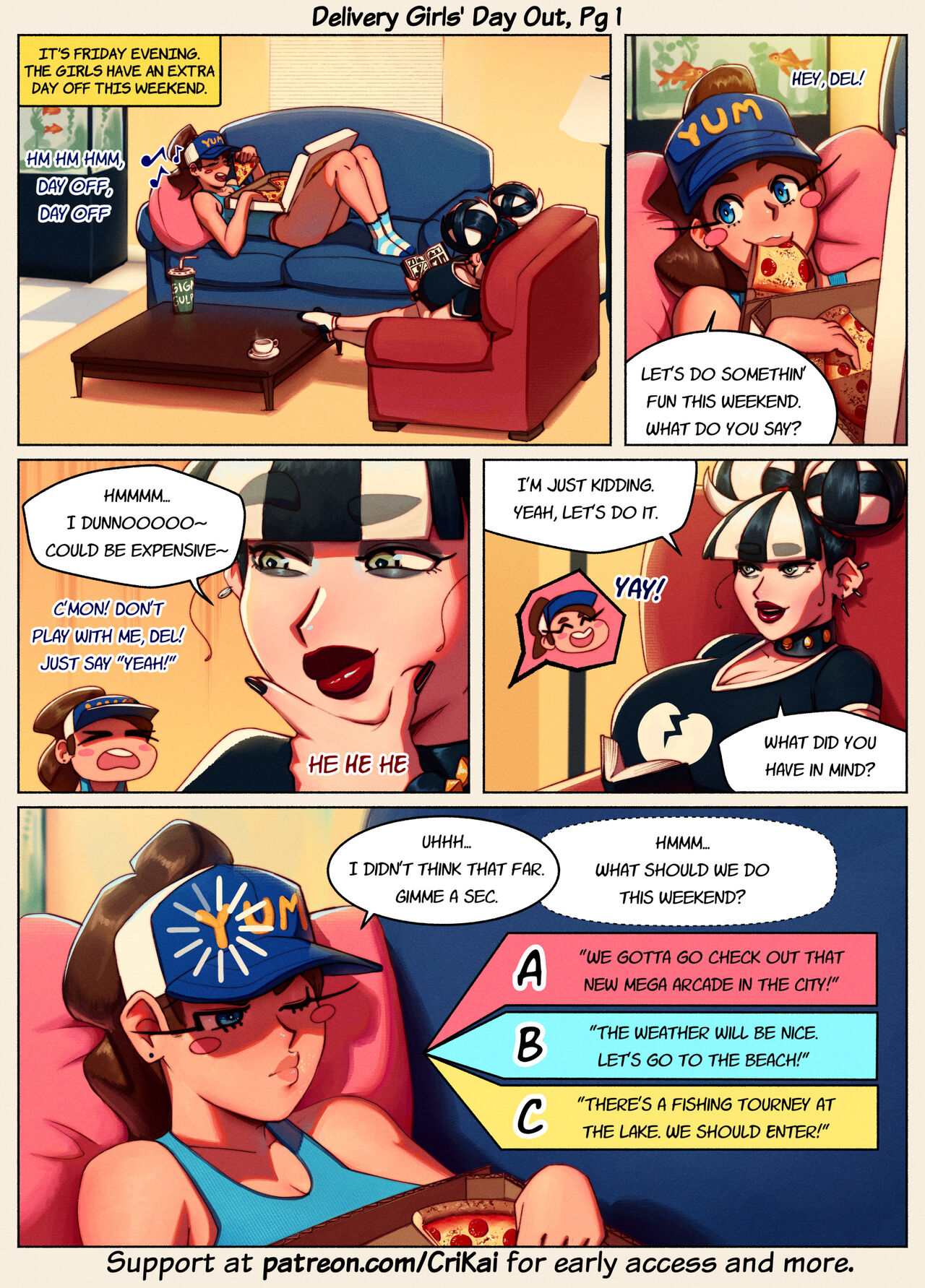 Delivery Girl's Day Out page 2 full