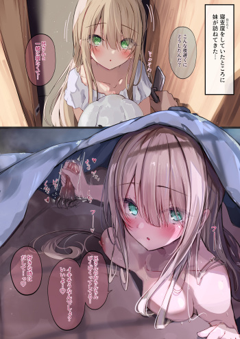 [Dochashiko] Issho ni Neru to Ecchi na Koto o Shite Shimau Kyoudai cover