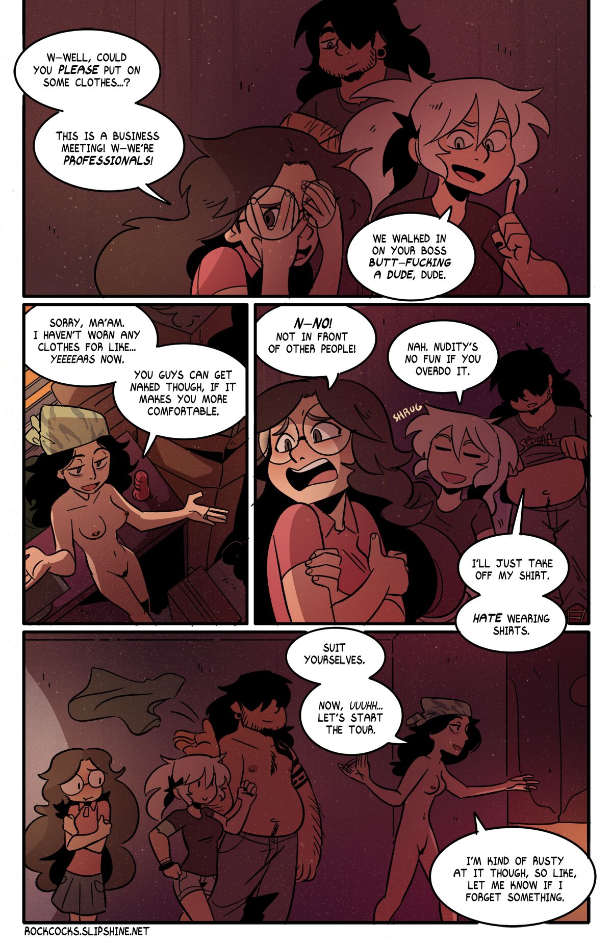 The Rock Cocks - Track 9: Bad Vibes page 12 full