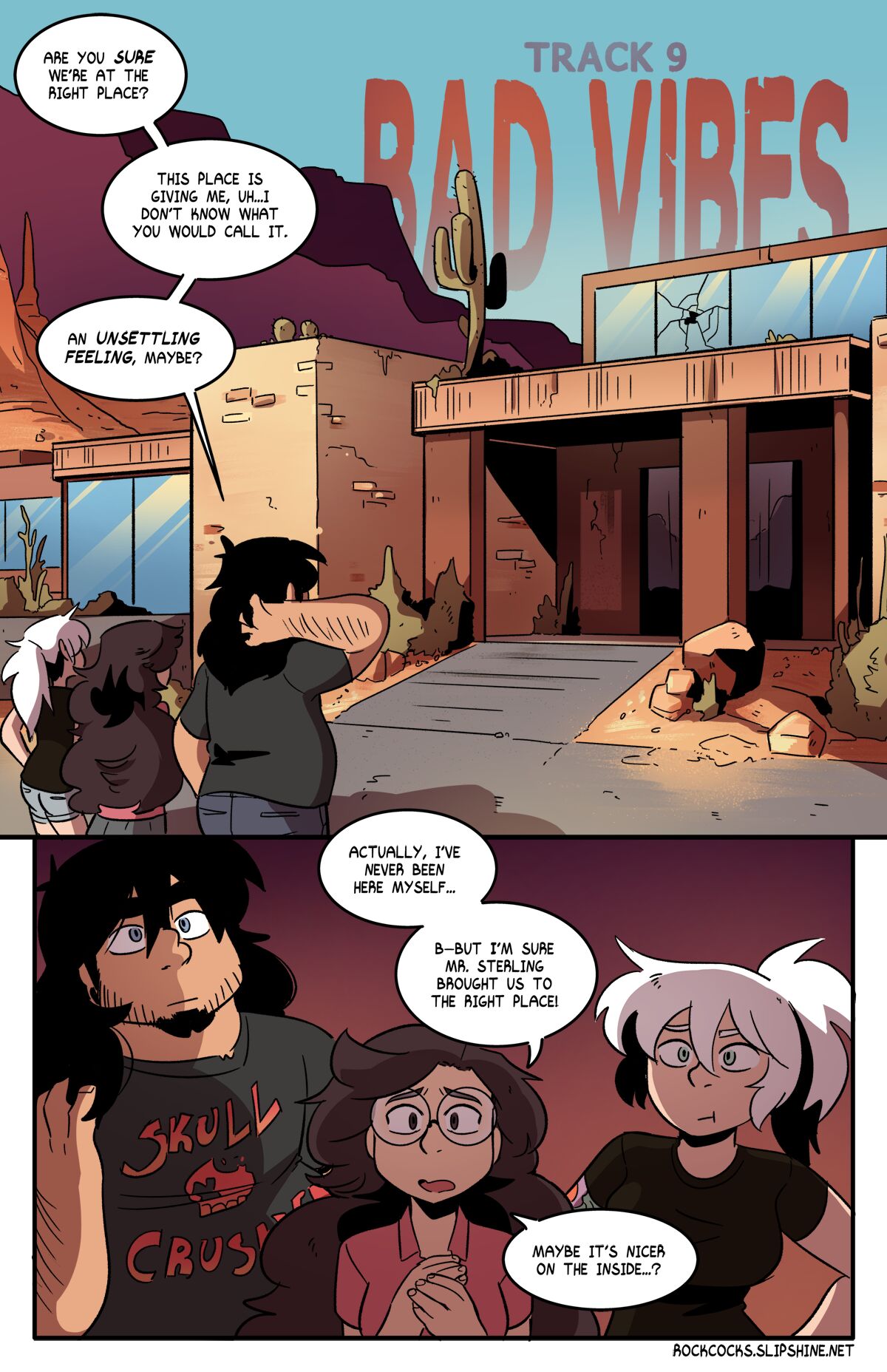 The Rock Cocks - Track 9: Bad Vibes page 6 full