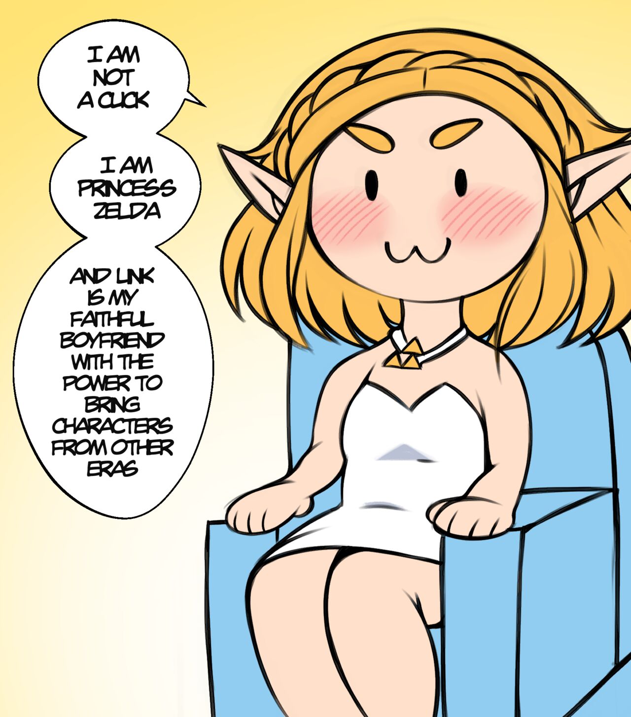 Zelda -the cuck- - Page 1 - Comic Porn XXX