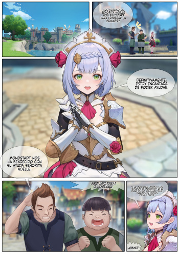 [Reikoku na Haizara] El Antídoto de Noelle (Genshin Impact) [Spanish] [Rakuen Translations] cover