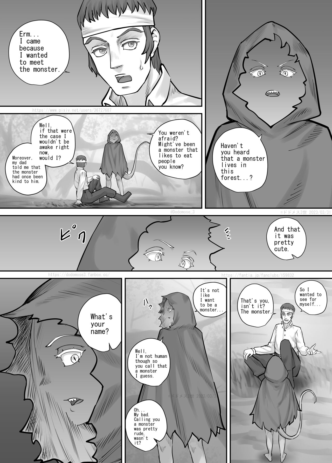 Mori ni Sumu Kaibutsu no Onnanoko no Hanashi page 9 full