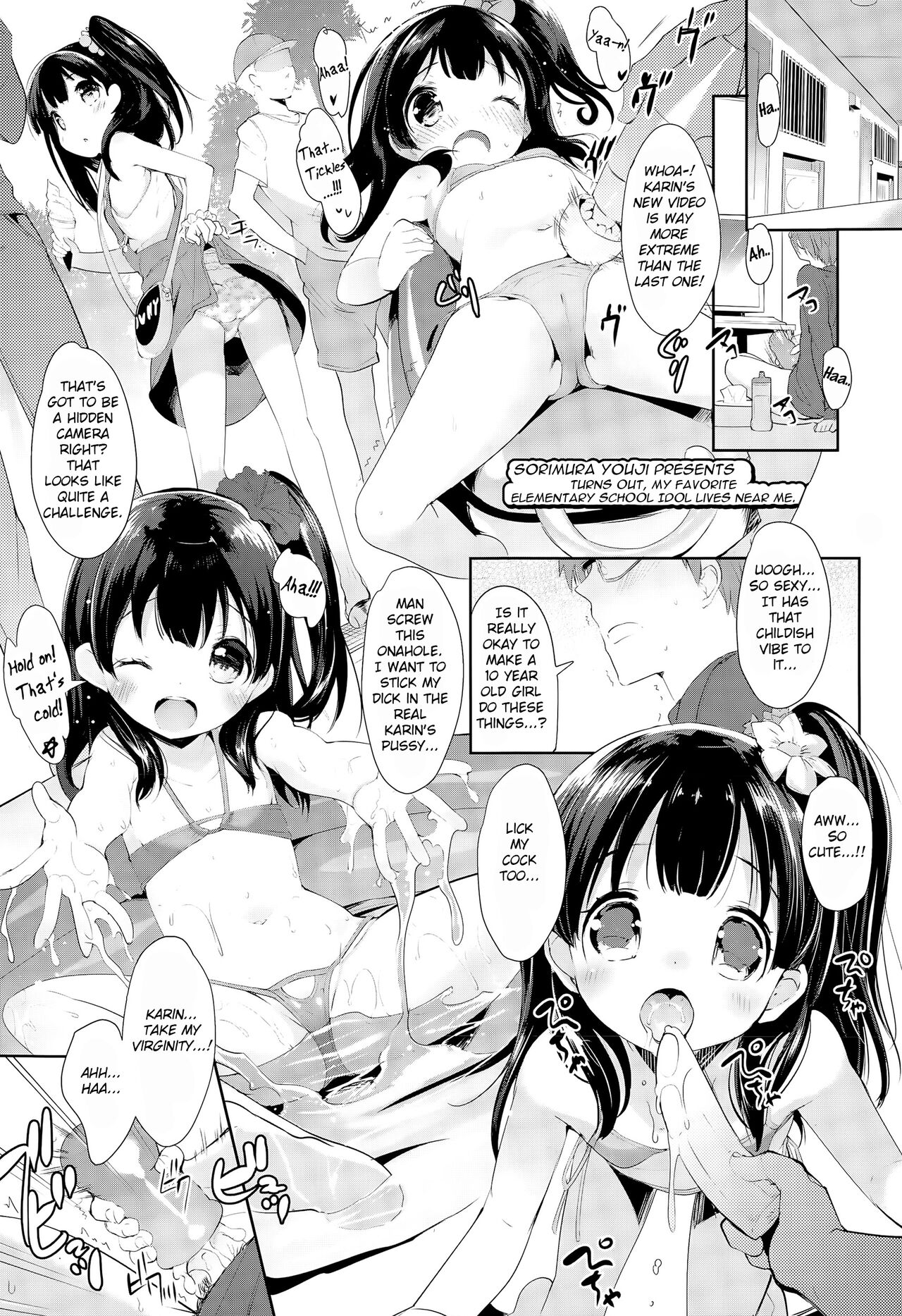 Akogare no JS Jyunia Aidoru, Jitsu ha Otonari ni Sundemashita | Turns out, My Favorite Elementary School Idol Lives near me. page 1 full