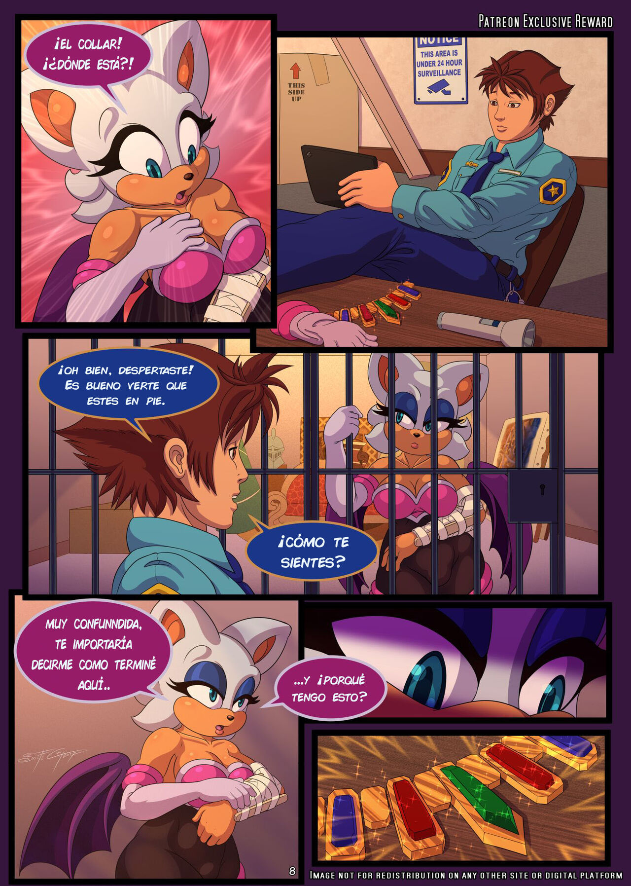La Noche de la Murcielago Blanco page 8 full