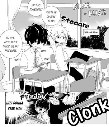 [Naitama (Isako)] InCha-kun to Furyou-kun | The Troublemaker and the Nerd [English] cover