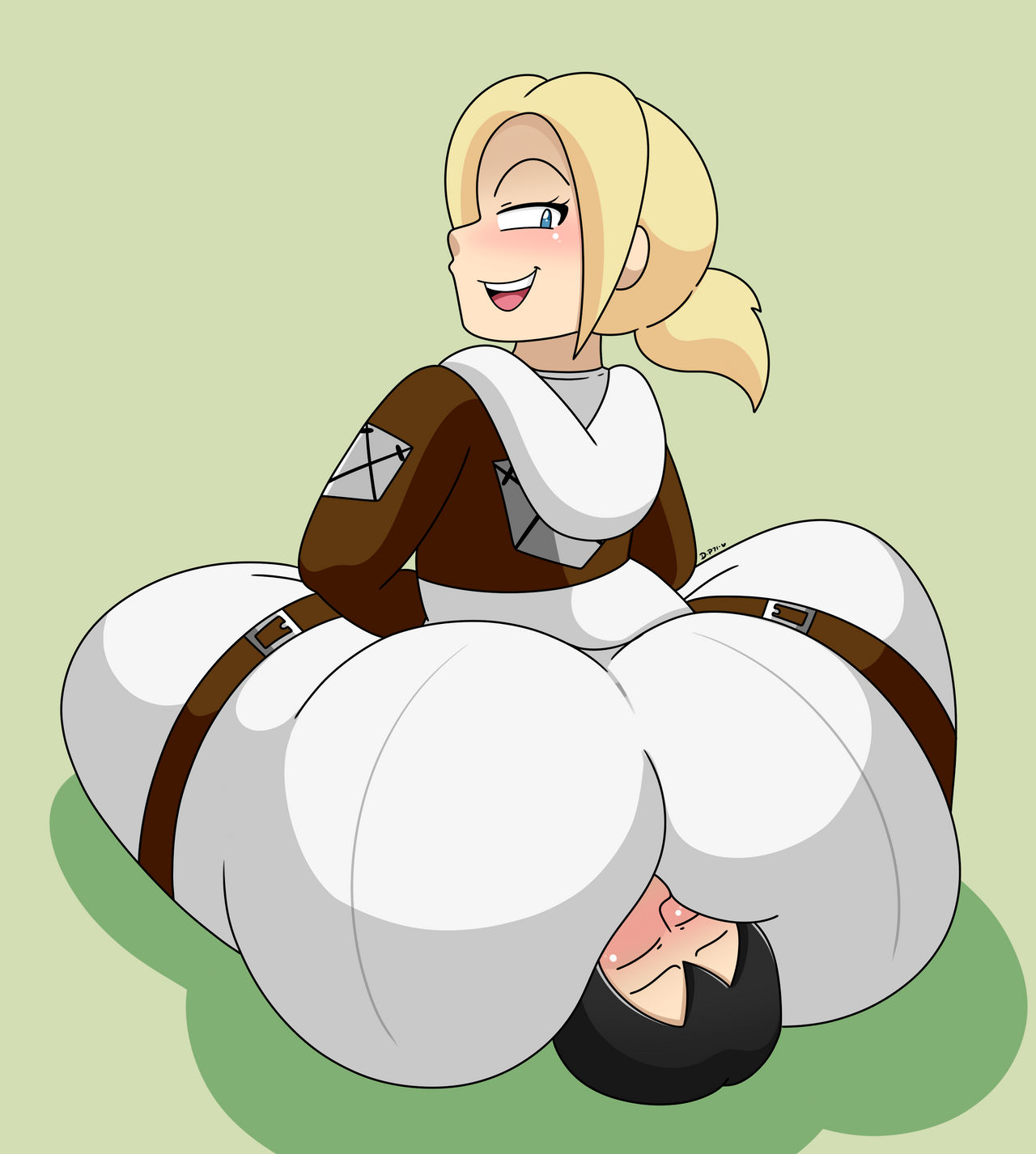 Daisy-Pink71 Facesitting page 12 full