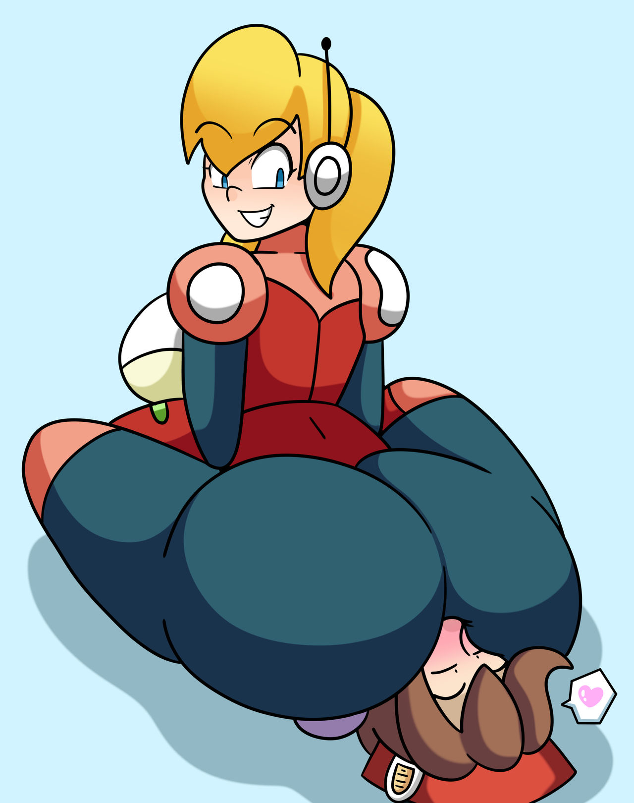 Daisy-Pink71 Facesitting page 8 full