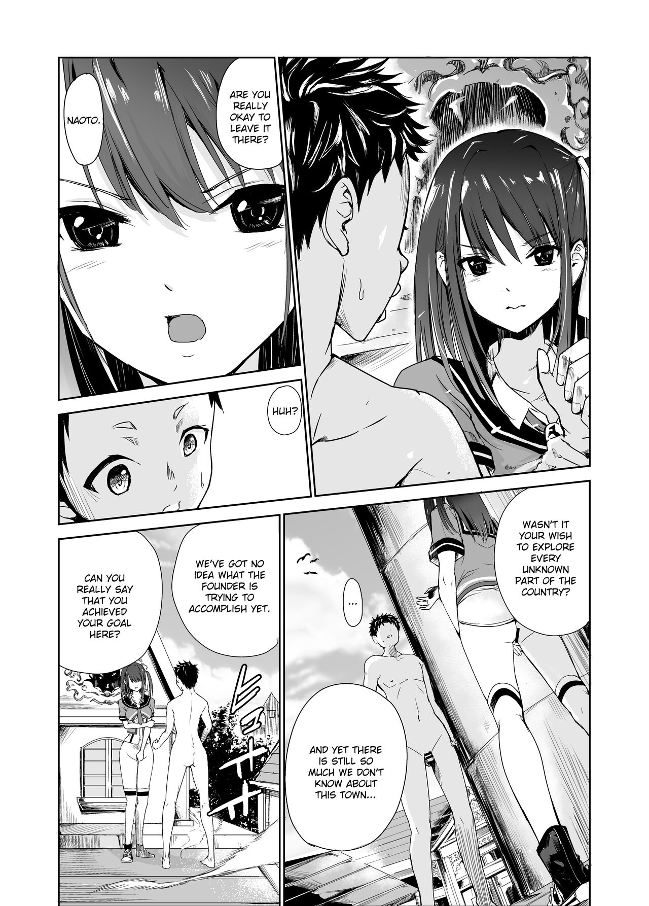 Tsuyagari Mura 4 ~Kareshi o Mamoru Tame Hikyou no Mura de Kyousei Gohoushi & NTR Sex~ page 9 full