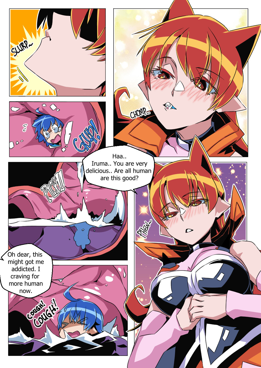 Iruma-kun Fan Vore fetish page 3 full