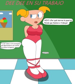 DEE DEE EN SU TRABAJO
