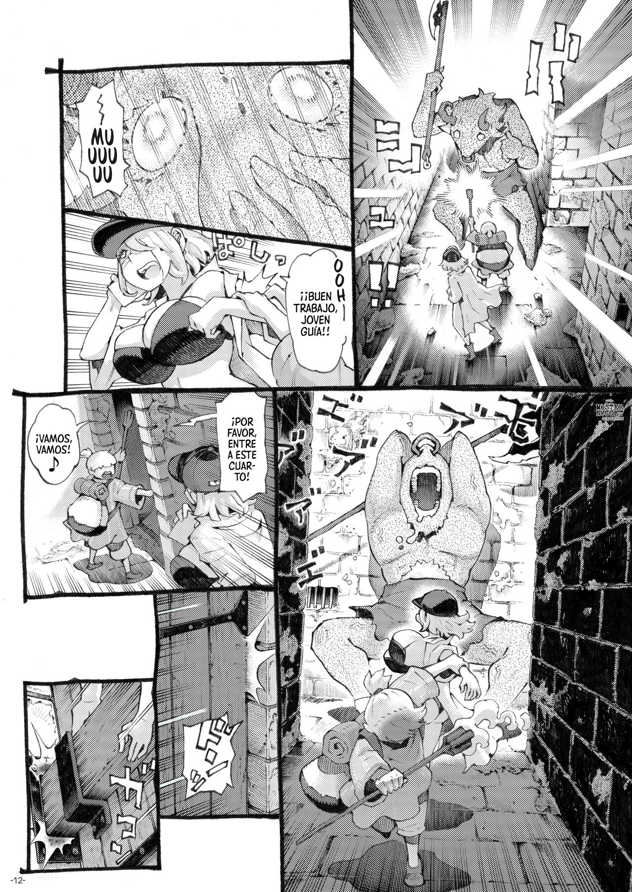 Meikyuu Haishinsha Slime Toufu wa Meikyuu de Muchakucha ni saretai. | La Steamer De Laberinto, Slime Tofu, Quiere Ser Follada En El Laberinto page 12 full