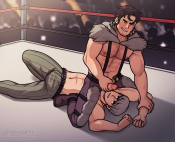 [Soupyeel] Beowulf & Adam cover