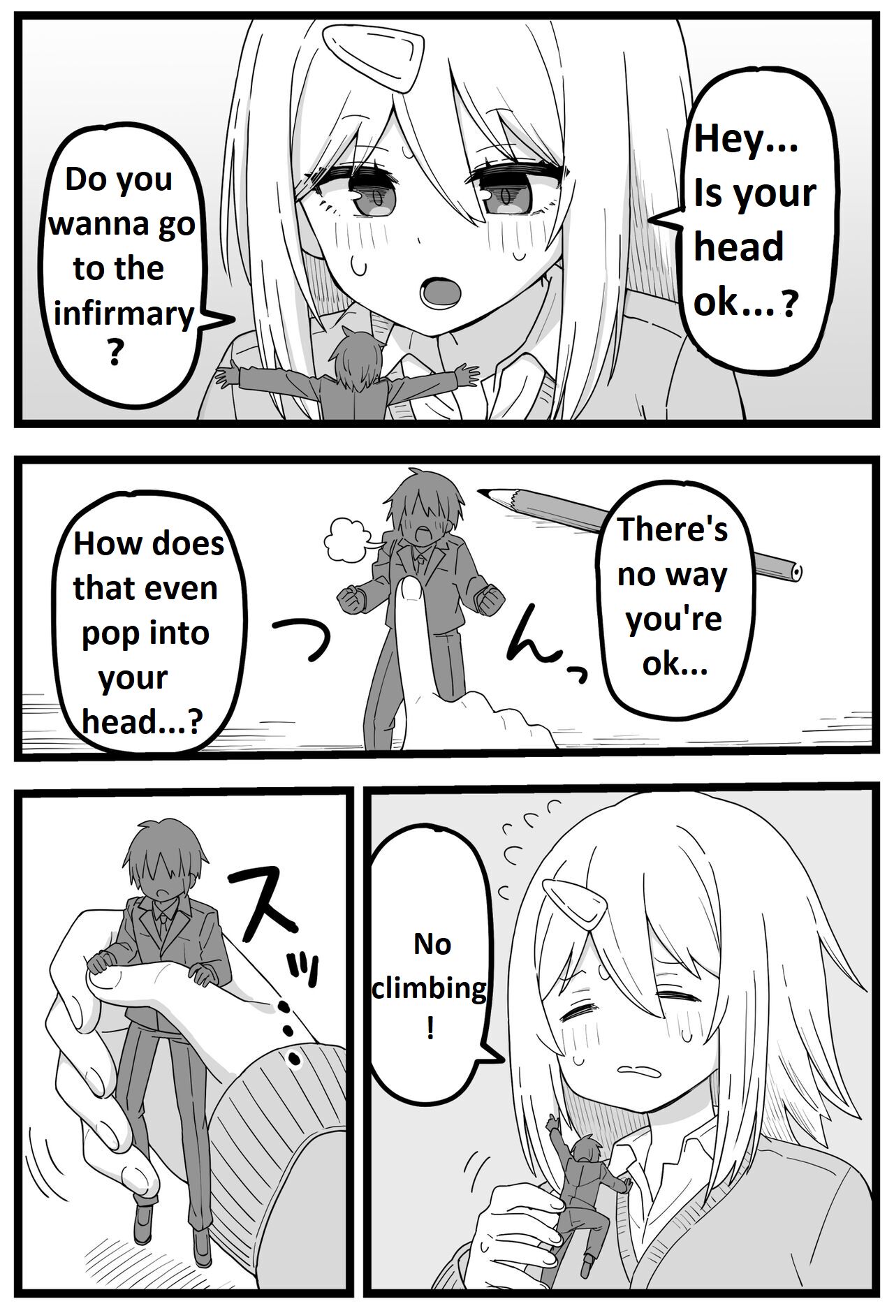 shiheki Manga about a girl who really wants to be eaten by a girl page 2 full