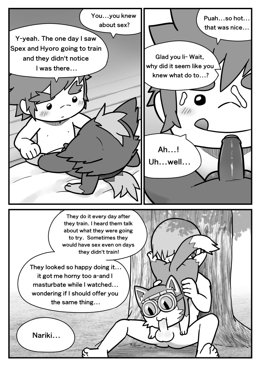 kamikaze tiger / ofuro - Nariki's Private Lesson page 12 full