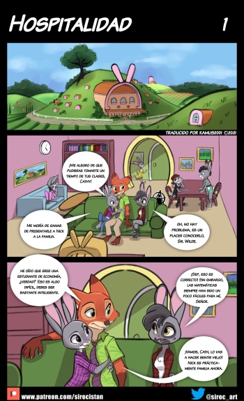 [Siroc] Hospitality [Spanish] [Kamus2001] (Zootopia) cover