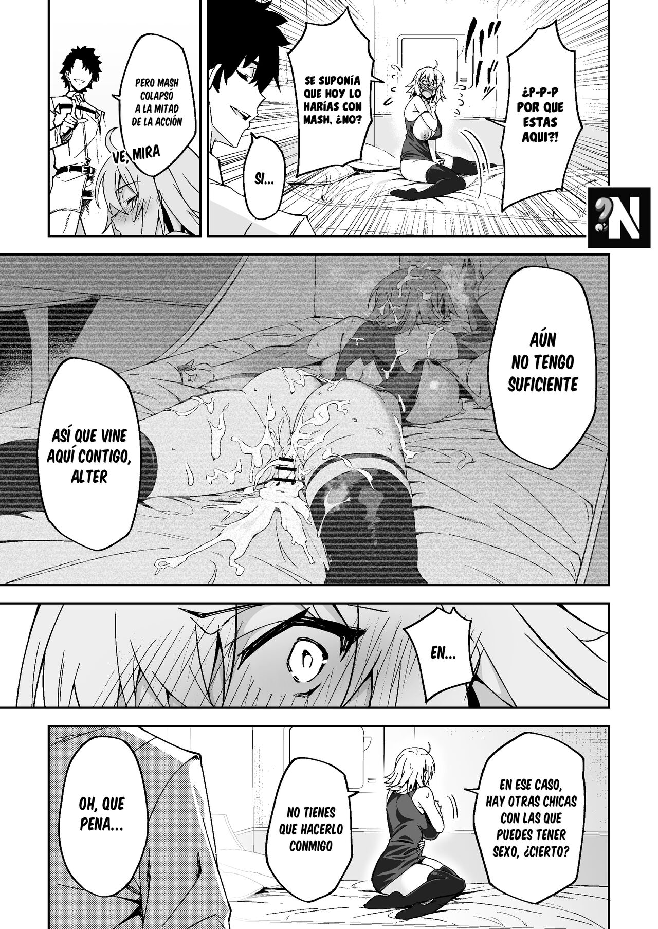 Jeanne Alter, Kairaku ni Oboreru | Jeanne Alter, Ahogándose en el Placer page 9 full