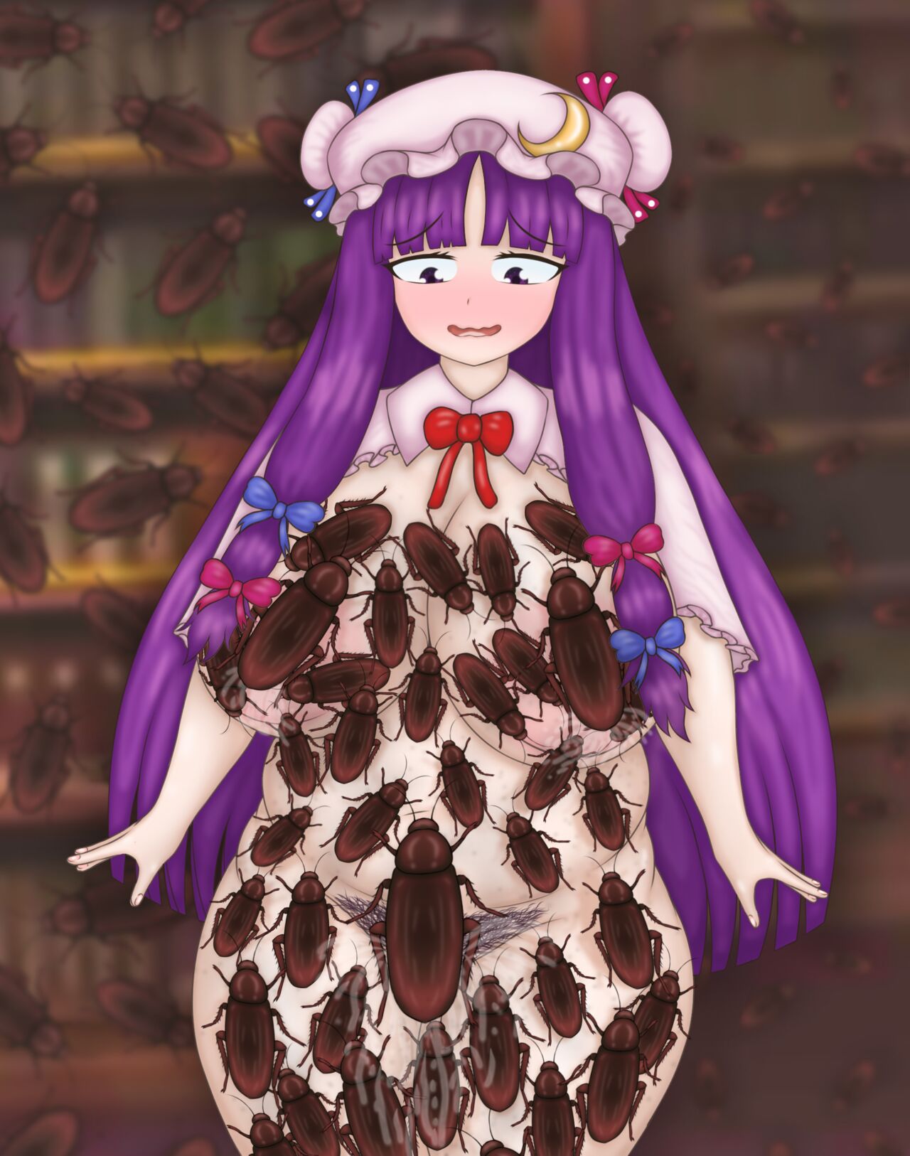 💜 Patchouli's library is so dirty that there are cockroaches page 5 full