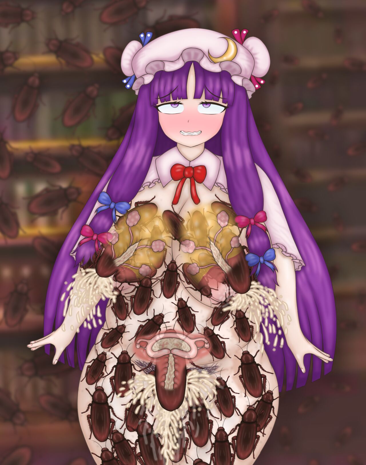 💜 Patchouli's library is so dirty that there are cockroaches page 8 full