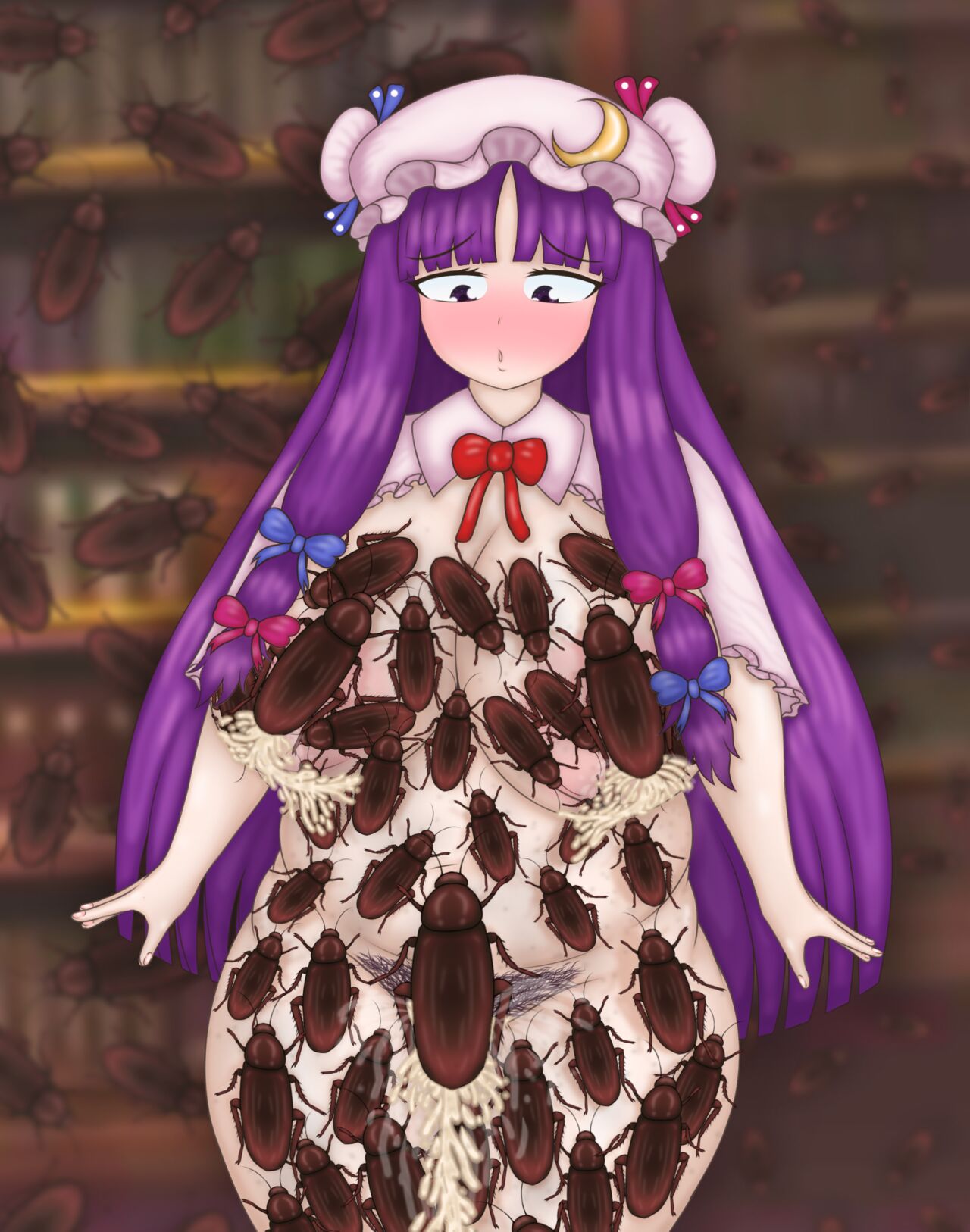 💜 Patchouli's library is so dirty that there are cockroaches page 9 full